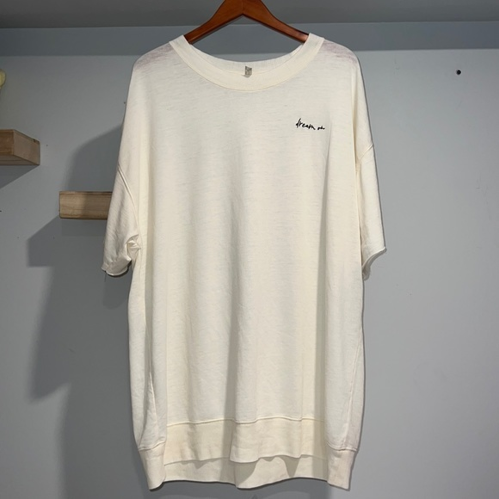 Free people, beige dress top